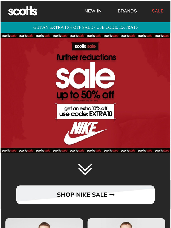 nike extra 10 off sale