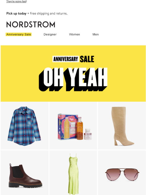 Nordstrom Email Newsletters Shop Sales, Discounts, and Coupon Codes
