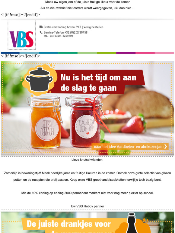 Neem een voorraad!