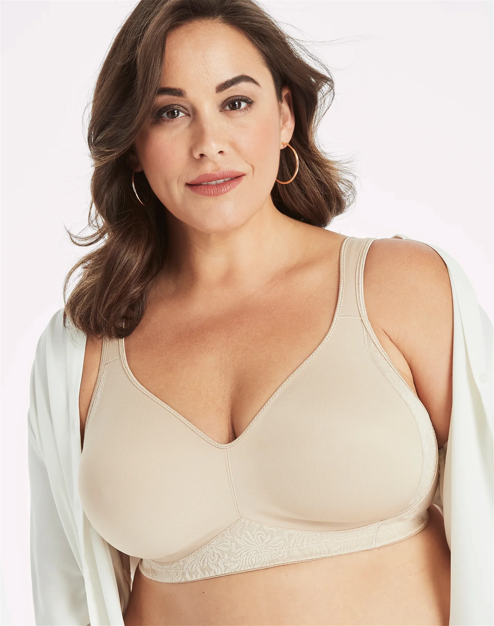 Playtex 18 Hour 4049 Side & Back Smoothing with Cool Comfort Wirefree Bra