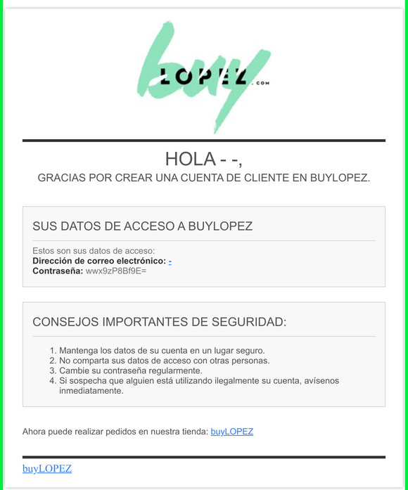 [buyLOPEZ] Welcome!