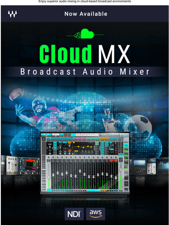 NEW: Cloud MX Broadcast Audio Mixer ☁️ Now Available »