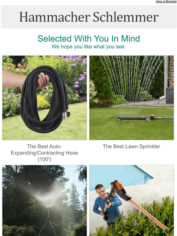 Hammacher Schlemmer Selected Just For You The Best AutoExpanding