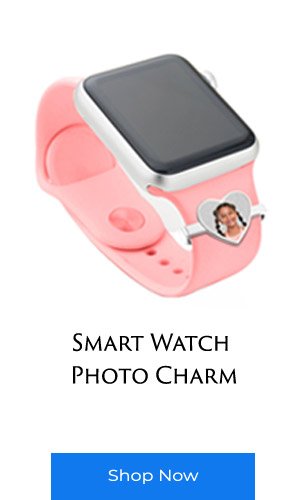 Smartwatch Strap Photo Charm