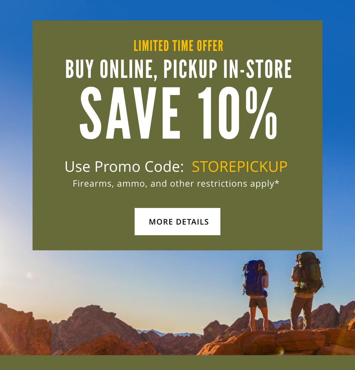 Cabela's Save 10 With This Exclusive Limited Time Offer! Milled