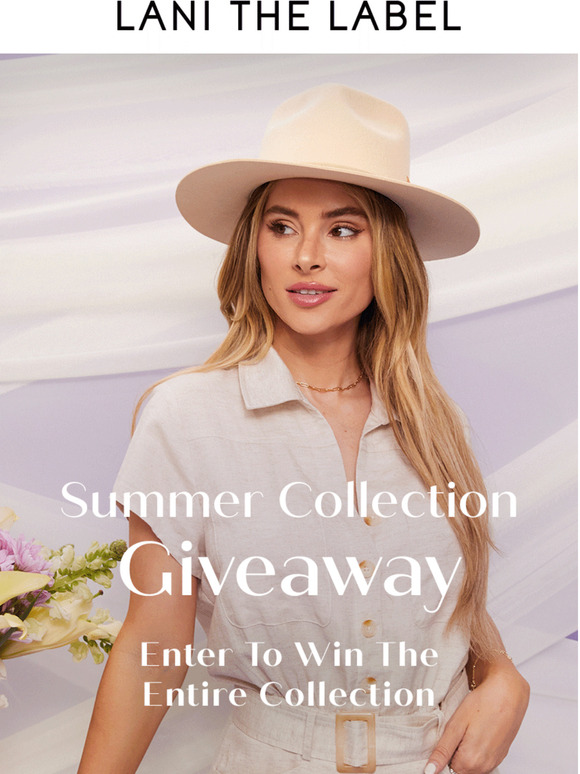 Summer Collection Giveaway Alert ‼️✨