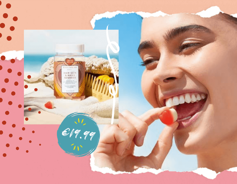 MyVitamins UK DE NEW Peach Hair, Skin & Nails Gummies 🍑 Milled