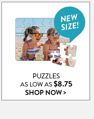 Puzzles as low as $8.75 | Shop Now>