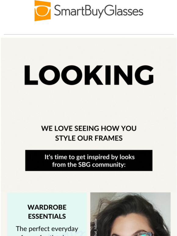 Open to find your new frames