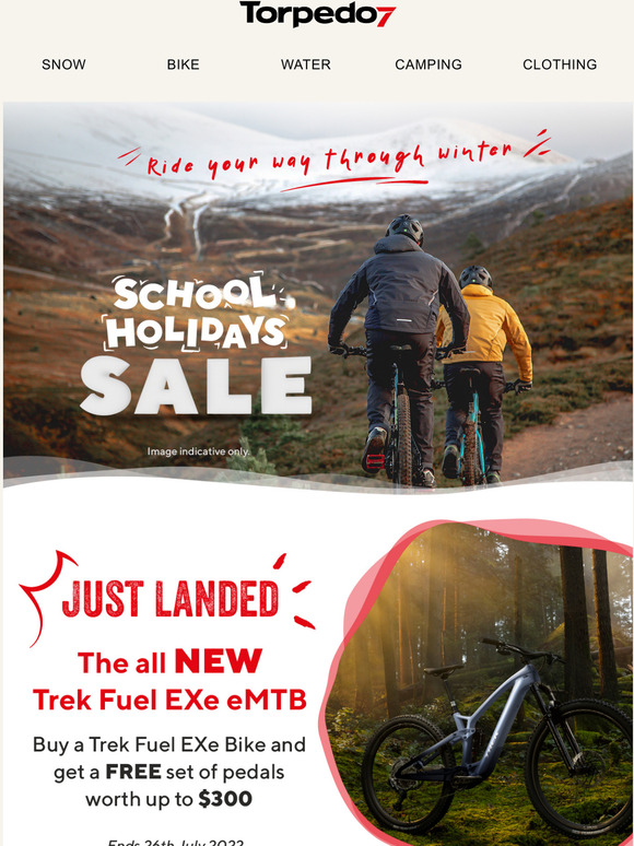 Torpedo7 Australia Ride your way through winter 🚴 Milled