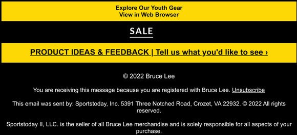 Bruce Lee, Jr. in the house! Apparel for your kids