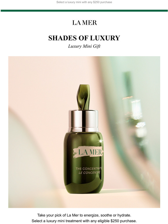 La Mer Email Newsletters Shop Sales, Discounts, and Coupon Codes