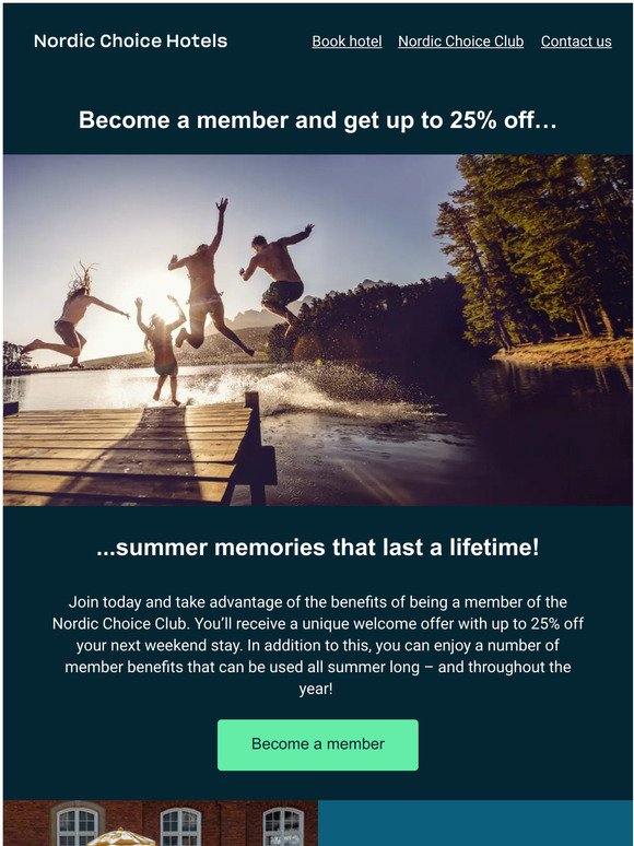 Become a member and get up to 25% off…