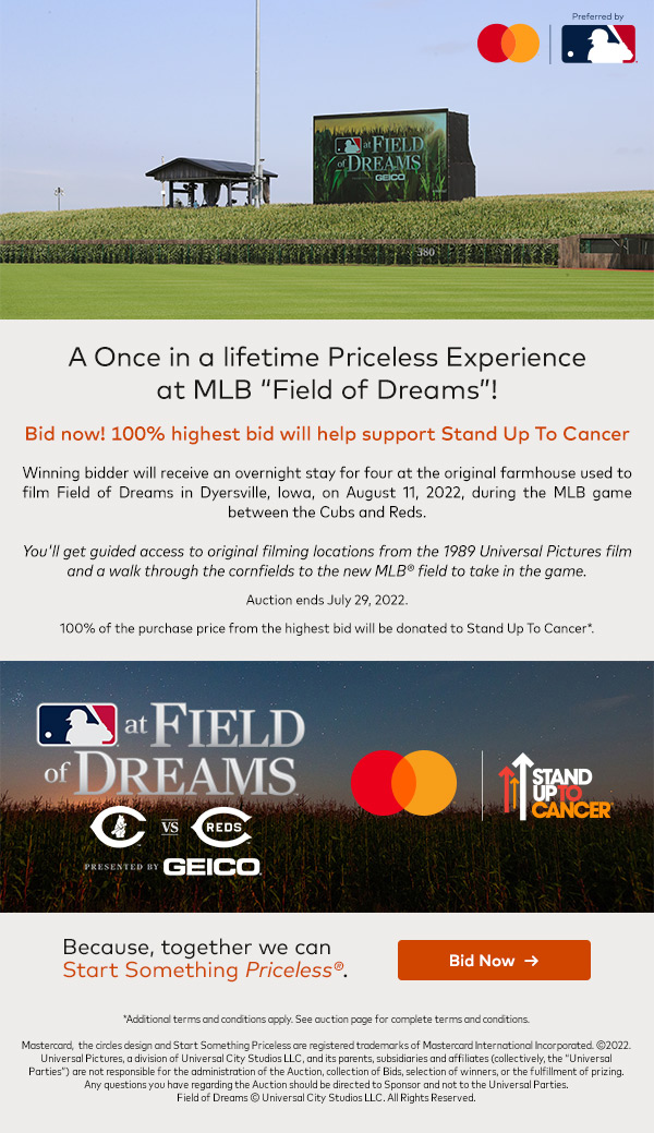 Bleacher Nation on X: MLB Shop just dropped the Field of Dreams