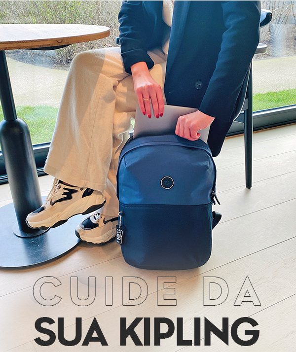 Kipling Como limpar sua Kipling 👍🏼 Milled