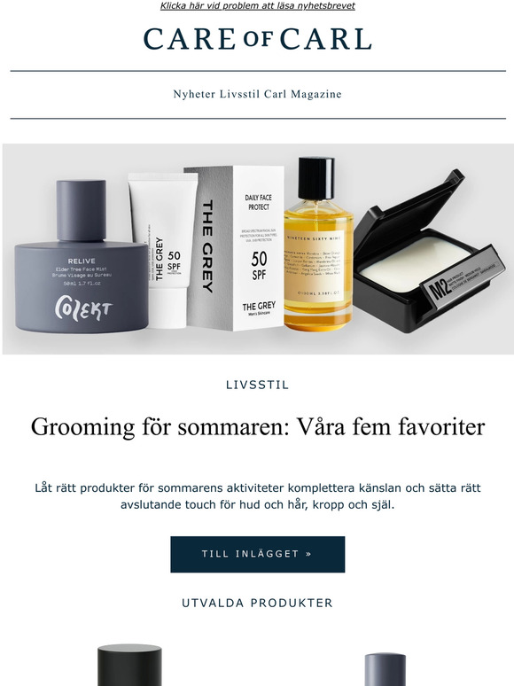 Hudvård för sommaren: Våra fem favoriter