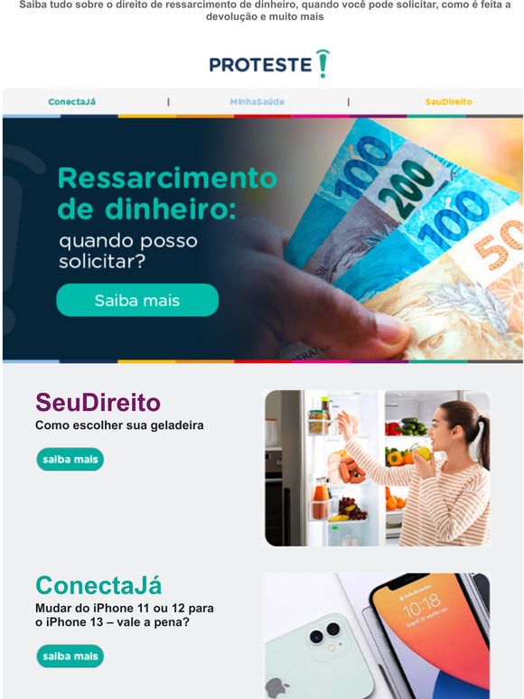 Regras do ressarcimento de dinheiro 💸