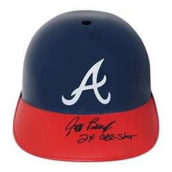 Jeff Burroughs Autographed Signed Atlanta Braves Souvenir Replica Batting Helmet w/2x All Star

