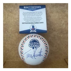 Torii Hunter Autographed Signed Twins Autographed 2013 All Star Baseball Beckett

