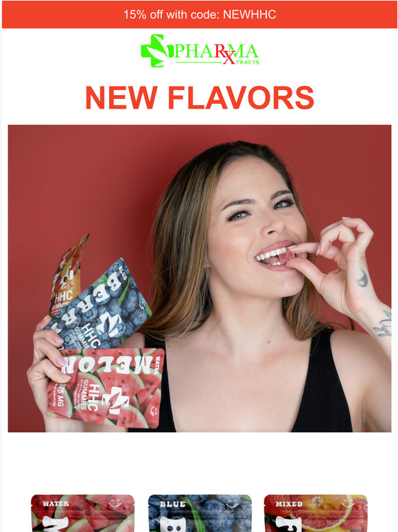 NEW flavors of HHC Gummies! 🤩