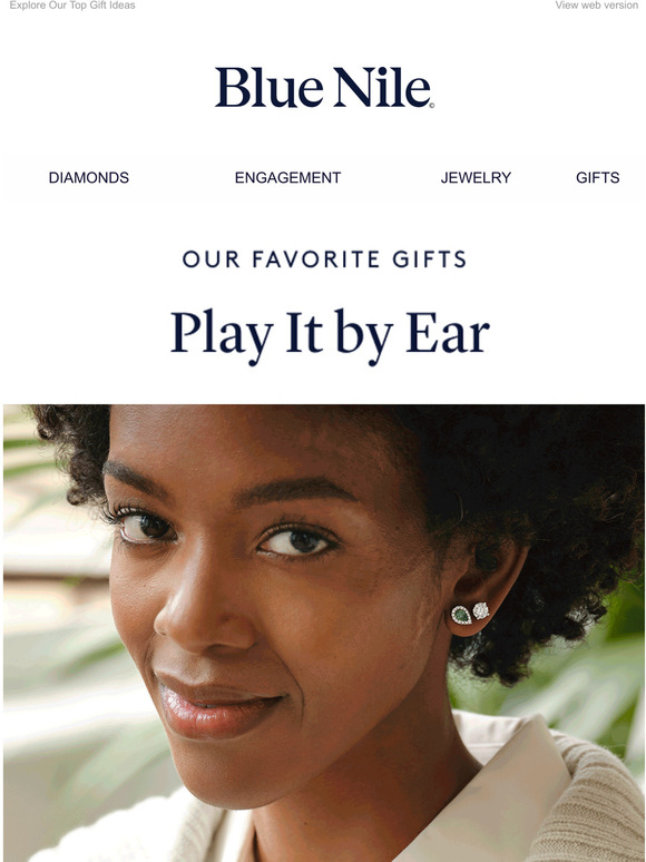 Blue Nile A Gift To Last A Lifetime Dazzling Diamond Earrings Milled