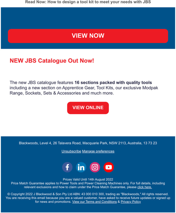 Blackwoods NEW JBS Tools Catalogue Out Now! 🔧🔨 Milled