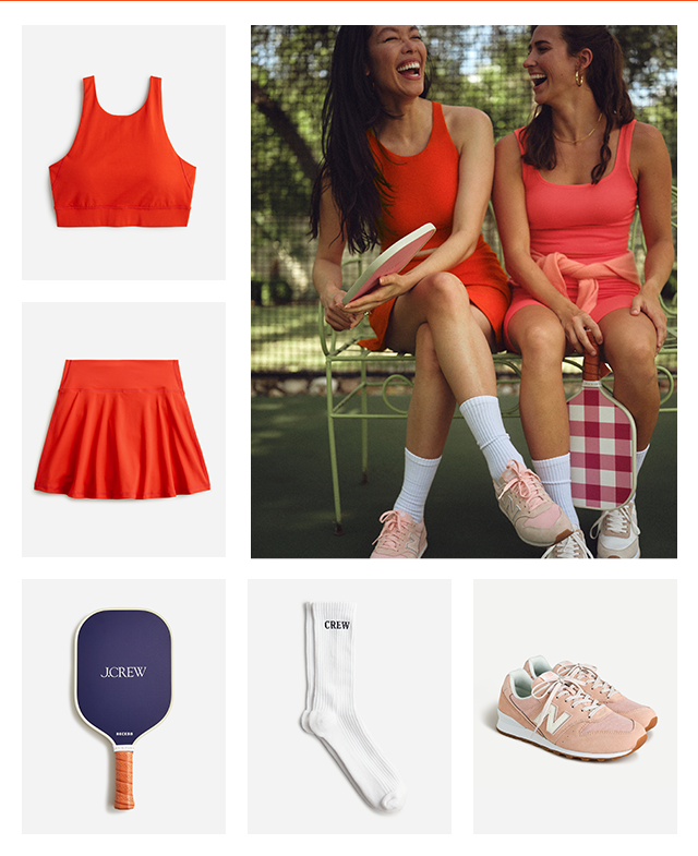 J.Crew Introducing Recess Pickleball X J.Crew Milled
