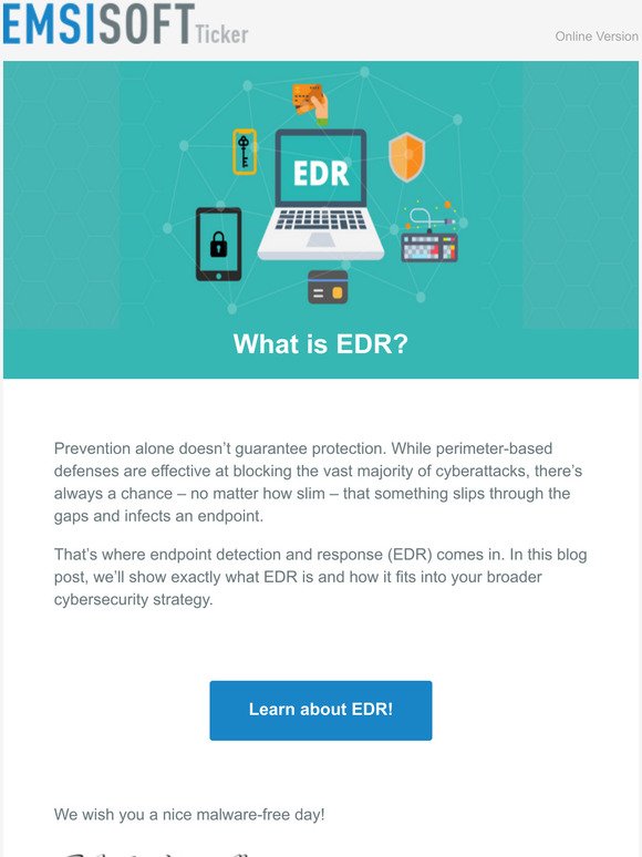 What is EDR?