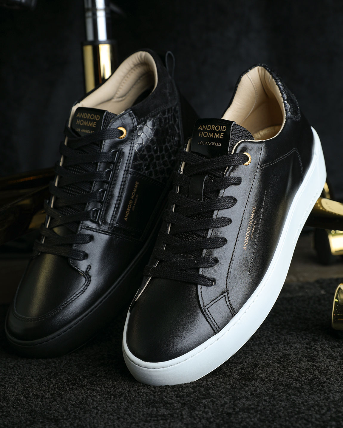 Android homme clearance low top