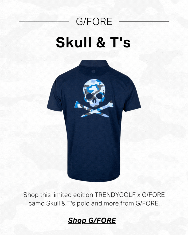 TrendyGolf (US): G/FORE x TRENDYGOLF, Limited edition Skull & T's polo