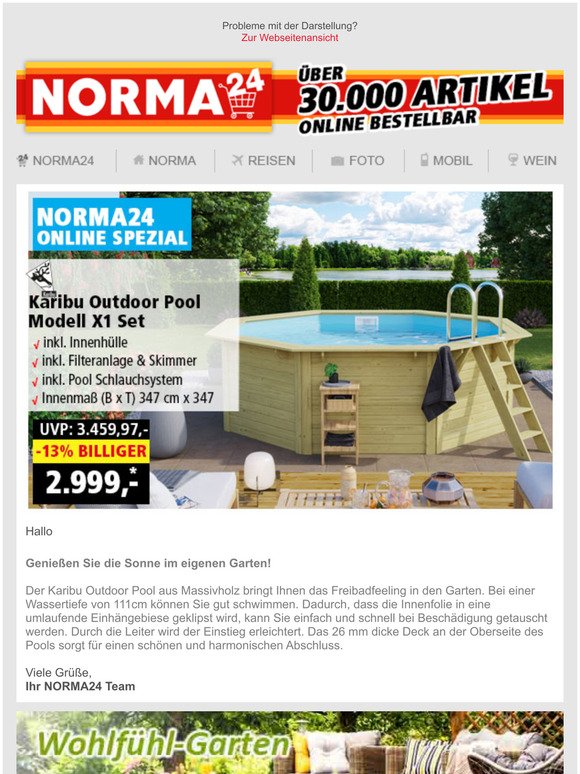 NORMA24 DE: Online-Spezial | Die 🌞☺️ Sonne genießen! | Milled