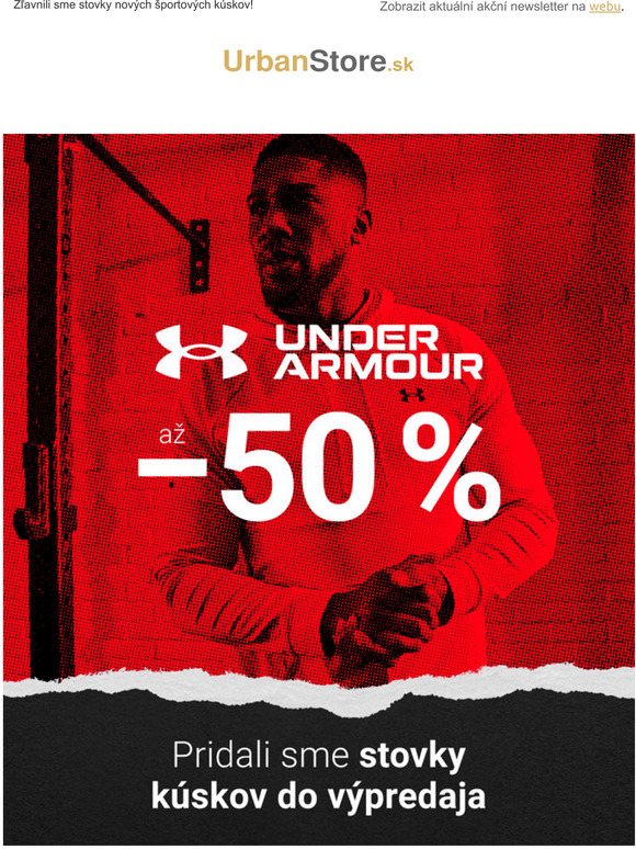 Under Armour | až −50 %