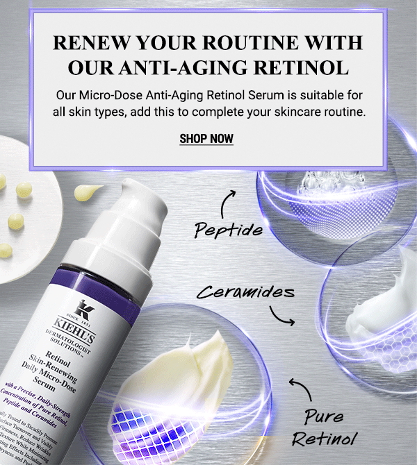 Micro-Dose Anti-Aging Retinol Serum with Ceramides and Peptide