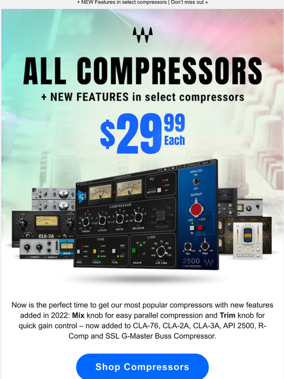48HR Flash Sale ⚡️ ALL Compressors $29.99