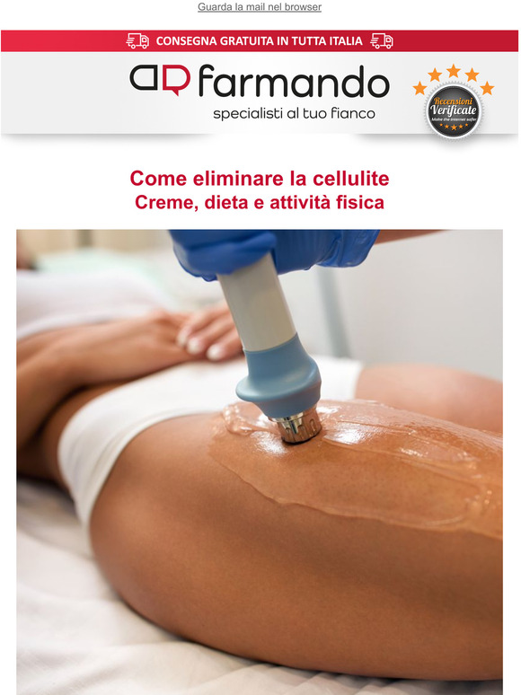 Come eliminare la cellulite ❌