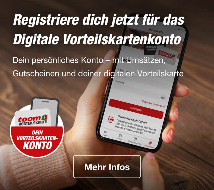 Registriere dich jetzt für das Digitale Vorteilskartenkonto