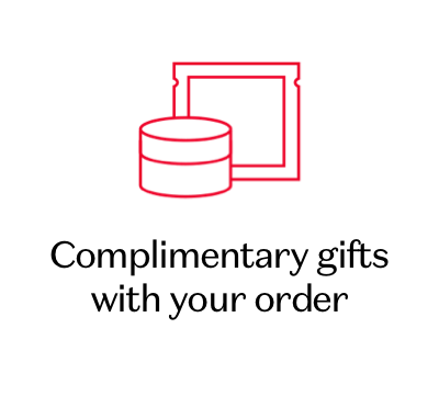 Complimentary gifts with your order