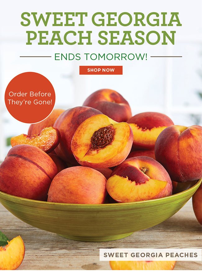 Georgia Peach Season Ending