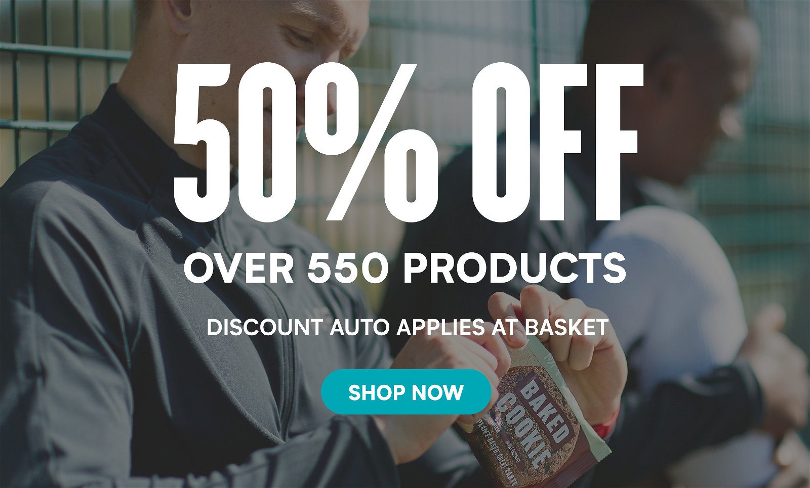 50% off over 550 products