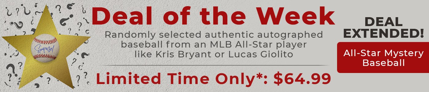 Deal of the Week - All-Star Mystery Baseball
