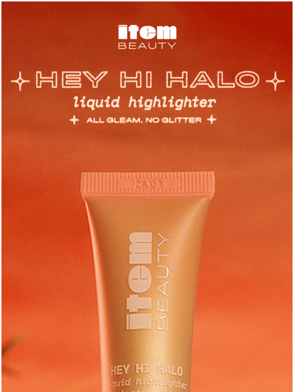 Our Liquid highlighter is HERE ⚡✨🧡