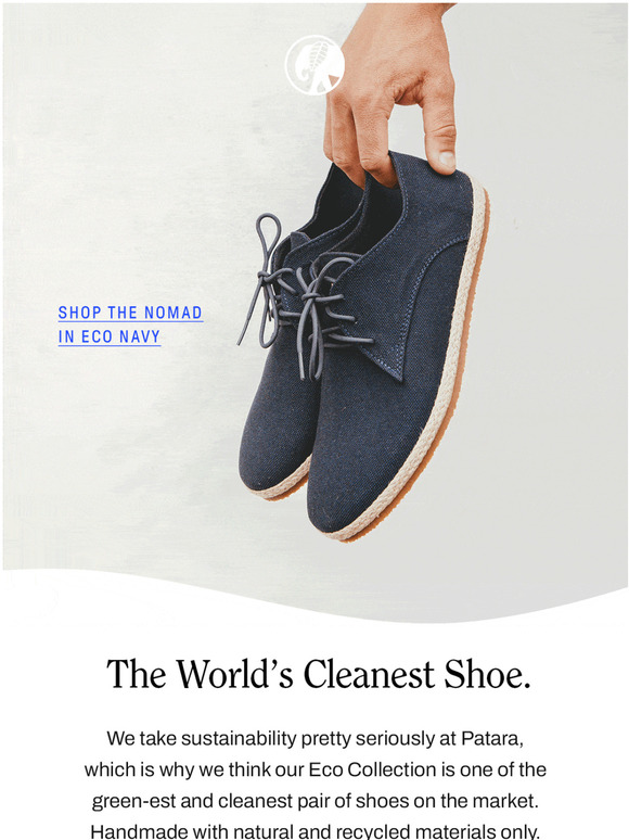 Patara Shoes The World's Cleanest Shoe Milled
