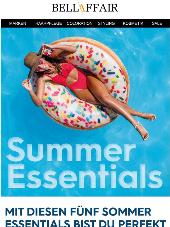 Summer Essentials: 5 Must-Haves für heiße Tage ☀️🔥