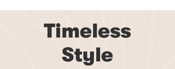 timeless style