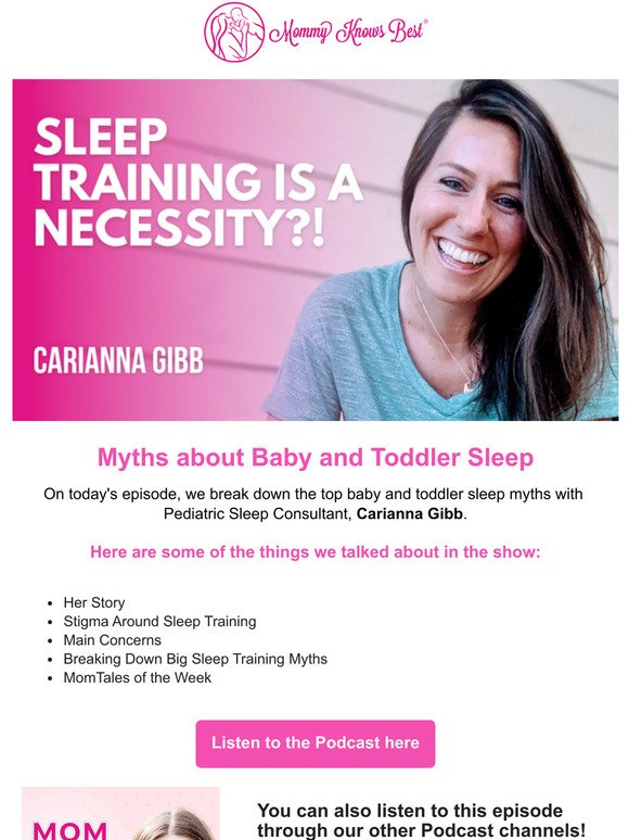 Stop believing these myths about baby sleep