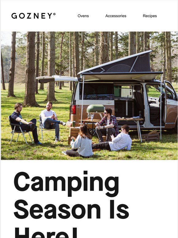 Camping seasons is here!