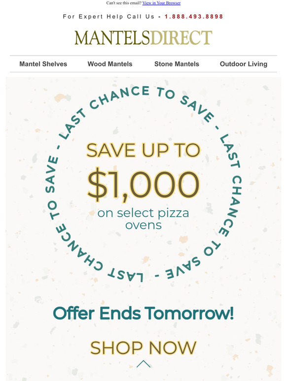 Last Chance to Save on Pizza Ovens! 🍕