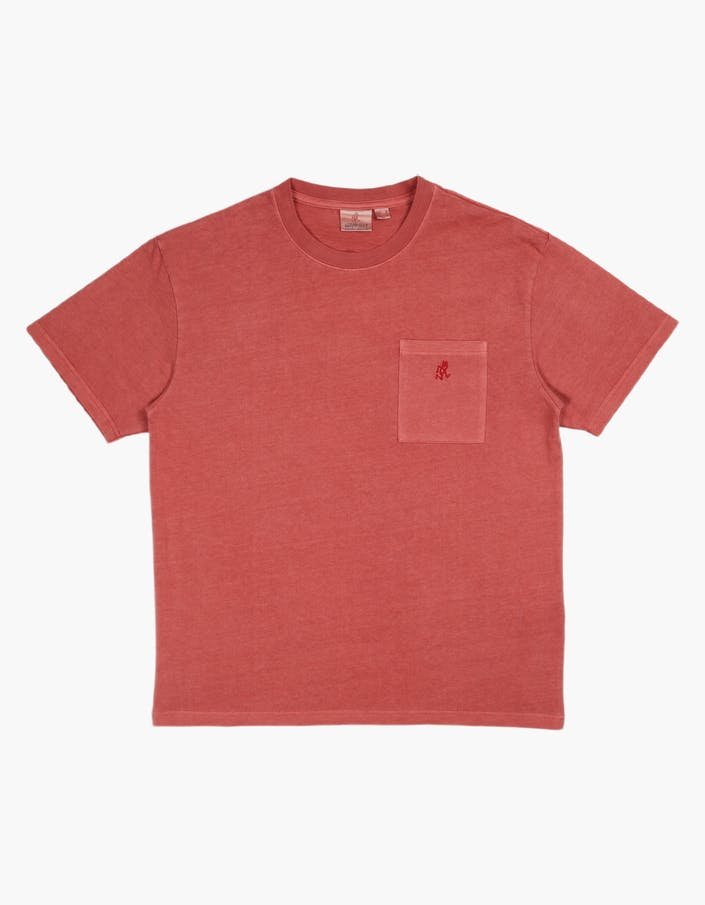 One Point Tee Dusty Red