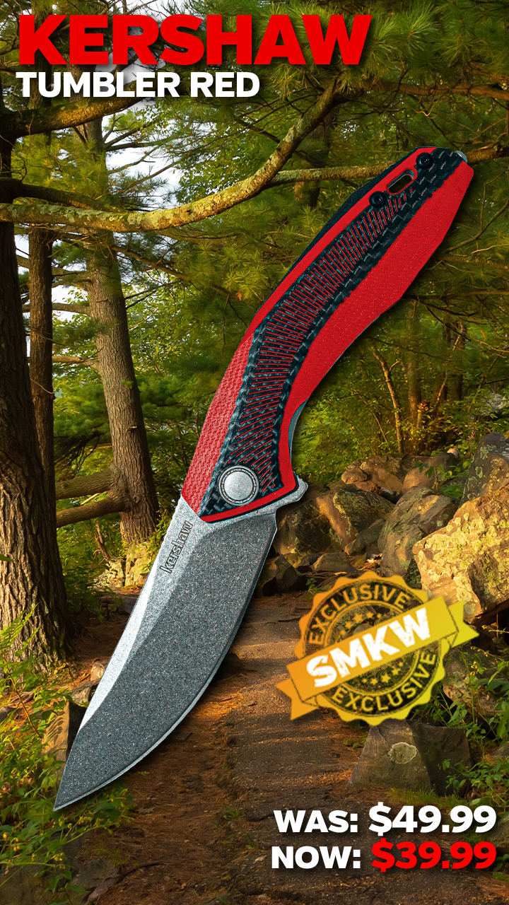 Red Tumbler Knife - Edc at