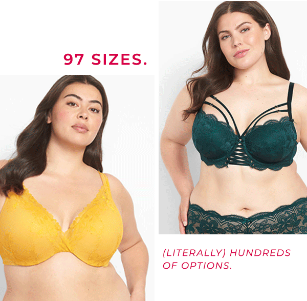 Lane Bryant - Does your bra make you happy? $15 off says ours will